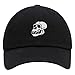 JPAK Gorilla Skull Premium Dad Hat Embroidered Baseball Cap Skelton Black