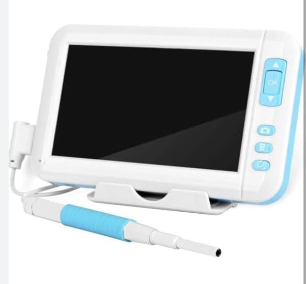 QiudanTimes HD Camera Endoscope HD1080P Ear Cleaner Screen Otoscope Digital Endoscope 4.3 inch HD Screen Camera Digital Ear Monitor Earpick(4.3'-3.9mm)