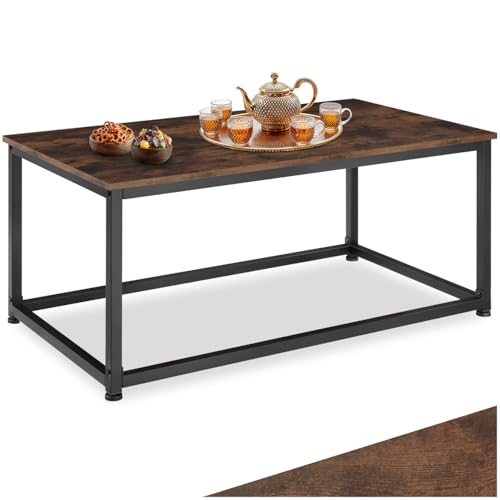 Tectake   Mesa de Centro de Estilo Industrial