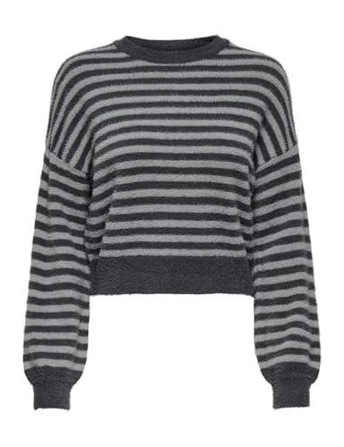 ONLY Onlpiumo L/S Pullover Knt Noos Jersey de Punto, Perla Negra, XS para Mujer