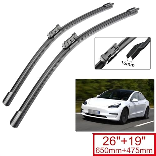 Essuie-Glaces pour Tesla Model 3 2018-2022 - Balais Avant Performance - 2