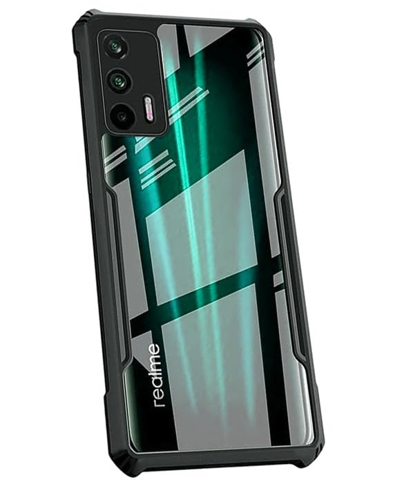 COBERTA Back Cover for Realme GT 5G Back Cover Case - Black Transparent (B0CGJ5B23M) Amazon Price History, Amazon Price Tracker
