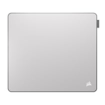 CORSAIR MM PRO Control Cloth Large Tappetino Per Mouse Da Gioco – Superficie Ottimizzata Per Gli ESport Per Precisione E Micro-Regolazioni Base Antiscivolo Spessa 4 mm Bordi Cuciti Resistenti – Grigio