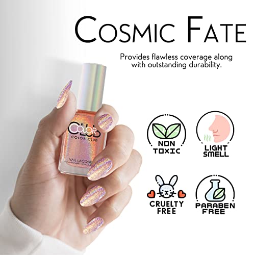 Color Club Cosmic Fate Color Club Halo Hues Nail Lacquer .5 Fl Ounce - 15 Ml, 0.5 Fluid_Ounces #TOP4