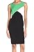 Kasper Women's Color Block Stretch Crepe Sheath Dress