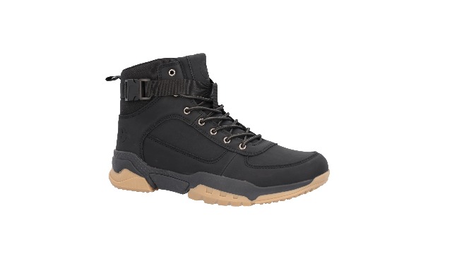 Reserved Preston Boot Size 11 Black Faux Leather Mesh Lined Rubber Outsole X RAY Reserved Footwear New York Men main image 2