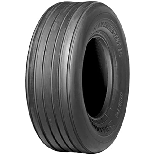 MRL MIM 104 Farm Implement I-1 Tractor All-Season Tire-9.5L-15 9.5-15 9.5X15 121A8/B Load Range 12-Ply BSW Black Side Wall