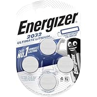 Energizer E301319200 Spezialbatterie / Lithium CR-Typ 2032 4 Stück Chrom