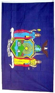 New York Flag Polyester 3 ft. x 5 ft.