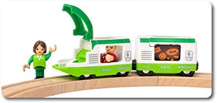 🚉 Estación Central BRIO World | Juguete De Tren De Madera | Vías Dobles Y Sonidos | Compatible Con Todo El Sistema | Ideal Para Niños De 3 Años O Más
