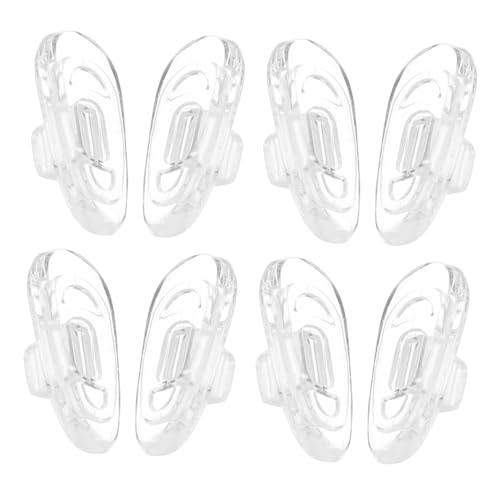 FOMIYES Comfortable and Glasses Nose Pads 4 Pack Silicone Nose Bridge for Glasses - for Occasion