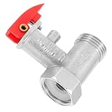 UKCOCO Válvula de Seguridad para Termo Eléctrico Latón Resistente Alta Presión Fácil Instalación para Hogar Hotel