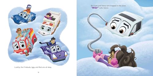 Firebuds: The Christmas Car-Sled Race (Disney Junior Firebuds) - Image 2