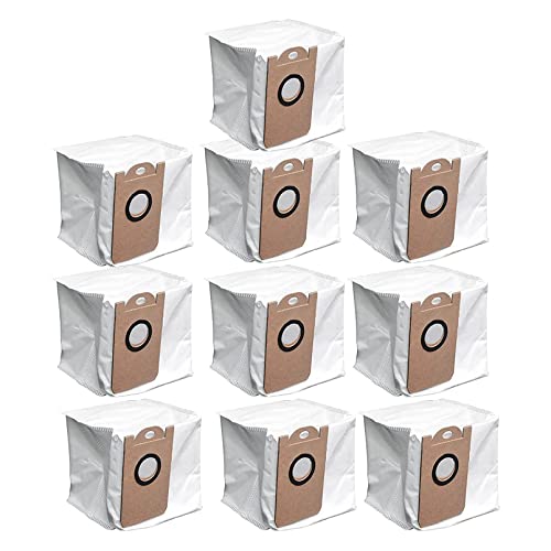 Pasuihcay 10 Pack Dust Bags for M7 Pro M8 Pro Robot Vacuum Cleaner Dedicated Dust Bags Replacement Accessories Parts