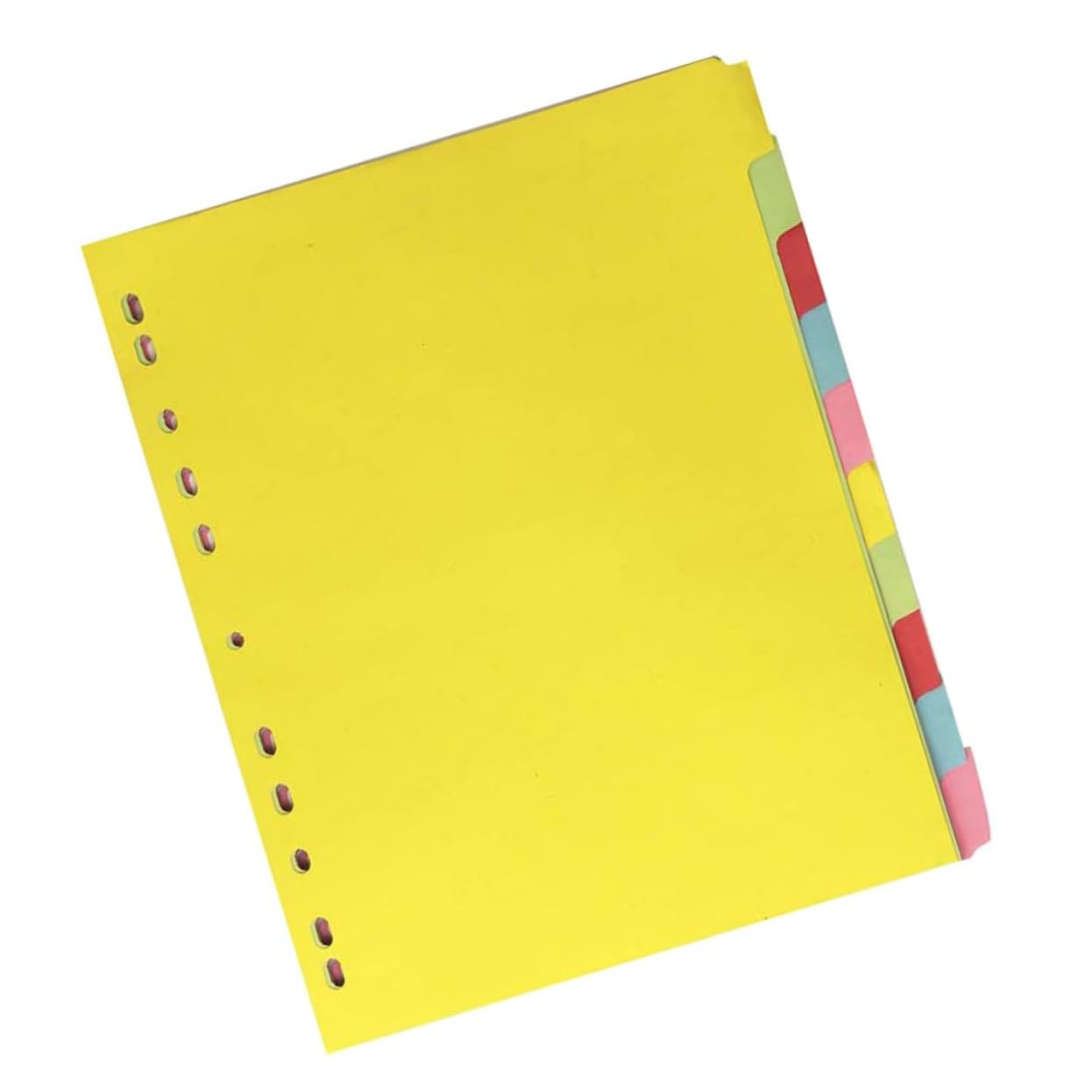 36pezzi Pz Divisori Colorati Per Raccoglitori Con Linguette Scrivibili Per Organizzazione Documenti e Presentazioni