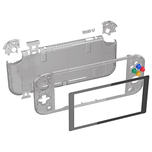 Amazon.co.jp: eXtremeRate switch liteに対応用クリア素材のDIY
