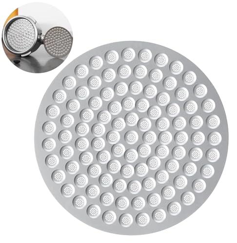 Image of Espresso 58mm Puck Screen 0.8mm ultra thin Honeycomb Mesh 150 micron Double Layer puck screen for 58mm Portafilter Basket E61 Group Head Series, Gaggia, Expobar, Rocket, Faema, Wega, and more