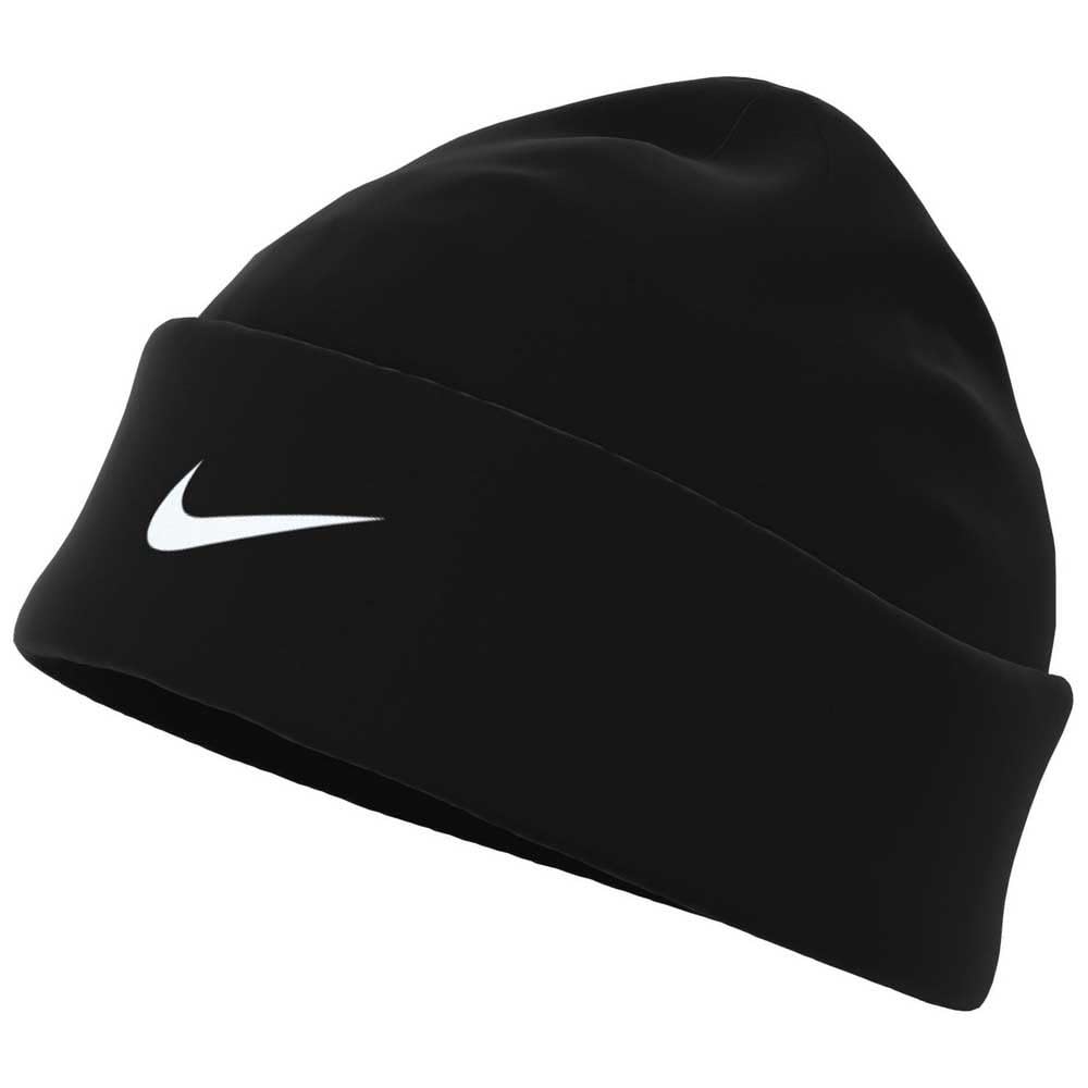 Nike Unisex Beanie Hat U NK DF Peak Beanie SC P TM, Black/White, FQ8292-010, Misc, Taille Unique