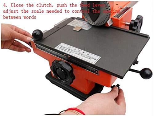 Hengwei New Edition Semi-Automatic Embosser Nameplate Metal Label Stamping Marking Embossing Machine Dog Tag Printer with 1PCS 4mm Font
