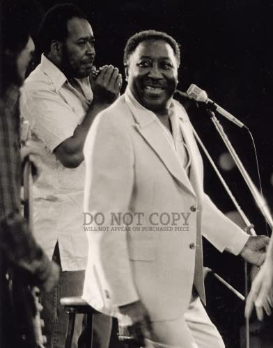 Photo Muddy Waters 20x25 cm concert Toronto 1978 avec James Cotton