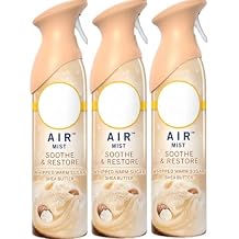 Febreez Air Freshener Spray, Odor-Fighting Room Spray, Soothe & Restore, 8.8oz, 3 pack