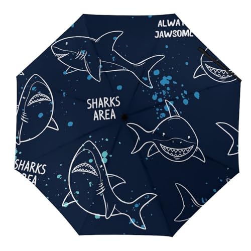 Parapluie voyage pour femme et homme solide et compact avec motif flamant