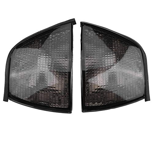 E36 Clear Corner Lights-for E36-1 Pair 2pcs of Corner Light Cover for 3 Series 318i 325i E36 4DR Sedan&Wagon 92-98, Side Turn Corner Light Lamp Lens (Left and right)