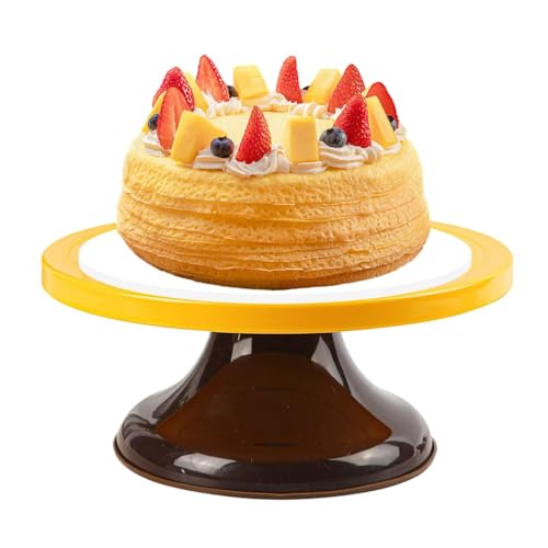 No deslizante, spinner para tartas, soporte de decoración de tartas, plataforma giratoria para tartas, giratorio profesional, soporte para tartas liso, decoración de pasteles