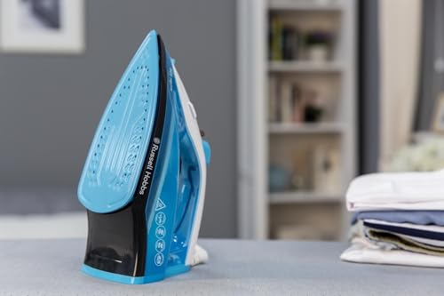 Russell Hobbs My Iron Steam Iron, Ceramic Soleplate, 260ml Water Tank, 120g steam shot, 28g continuous steam, Self-Clean Function, 2m Cord, Vertical and variable steam, 1800W, 25580