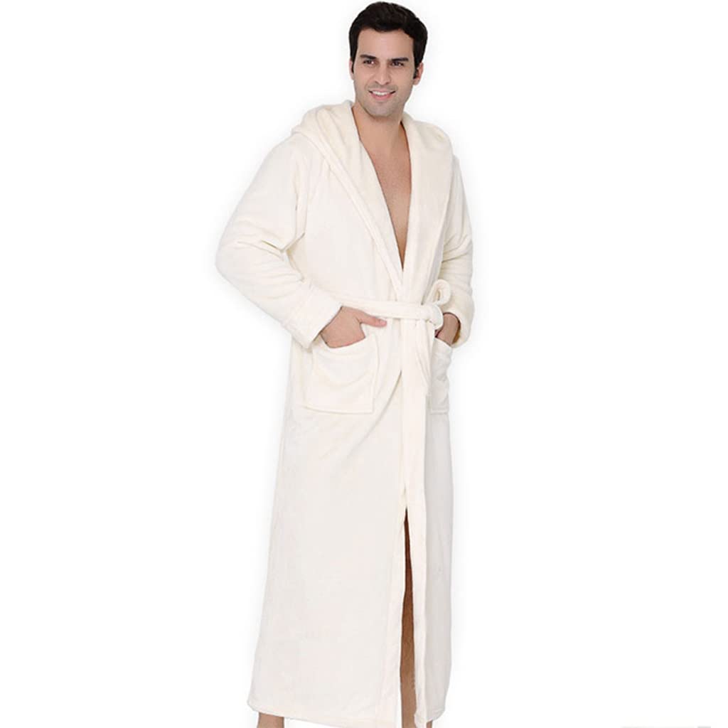 Gegerozer Badjas met Capuchon voor Dames & Herren - Flanellen
