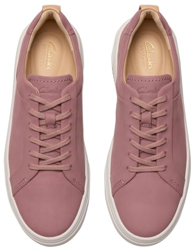 Clarks Femme Hollyhock Walk Basket, Mauve Nubuck, 38 EU