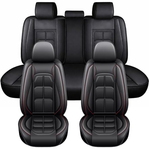 Housses de siège de voiture en cuir pour Audi A3 8V avec poche de rangement