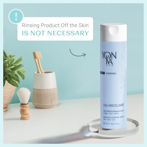 Yon-Ka Eau Micellaire Micellar Water and Cleansing Makeup Remover Gentle Face Wash with to Remove Impurities Hydrate Paraben-Free - Image 5