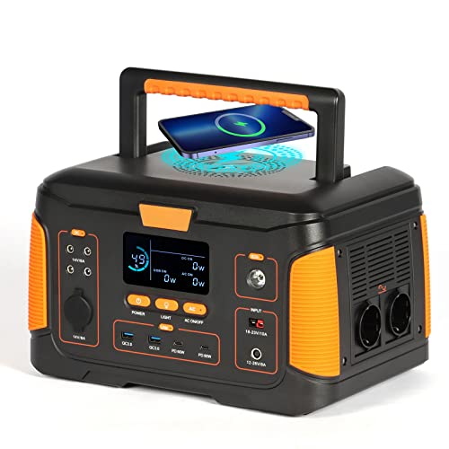 Générateur Électrique Portable,GR-J1000 932,4wh générateur solaire (à l'exclusion des panneaux solaires) batterie au lithium,prise AC 220V,les déplacements en voiture,les pannes d'électricité en Cover