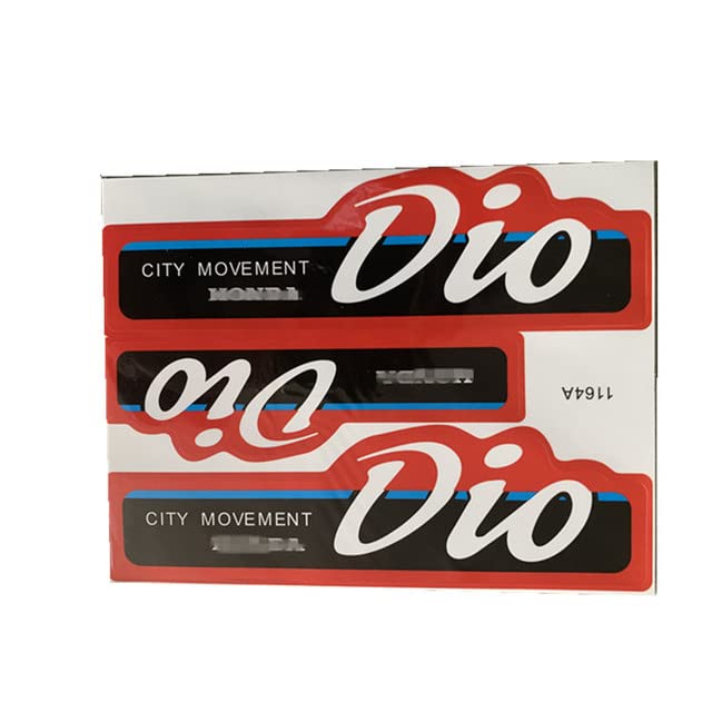 AUTO-UAE - For Hondas DIO50 AF17/AF18/AF27/AF28/ZX AF34/AF35 Motorcycle Body Fairing Stickers Decals logo Sticker decal (DIO 2)