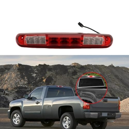 Troisième feu stop LED résistant pour réparer éclairage benne Silverado Sierra