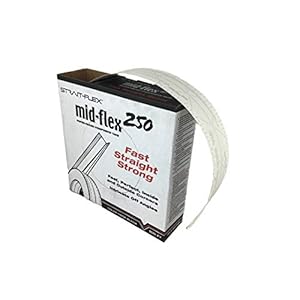 PROTEKTOR Papier randprofiel”MID-FLEX 250″ voor edge in gipsplaten, document geplateerd,