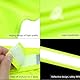 MIRKUZI 1 Hundesicherheitsweste, reflektierende Hundeweste, fluoreszierender Stoff, verstellbare orange fluoreszierende Hundeweste