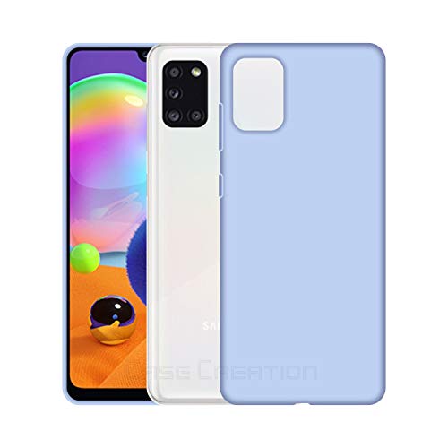 Image of Case Creation Luxurious OG Series for Samsung Galaxy A31 Case Cover,Anti-Dirty Slim Case Frosted Matte Cute Candy TPU Raised Bezel (Splash of Color) Back Cover for Samsung A31 -Light Purple