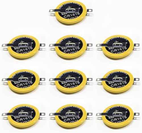 TOPALLI - Batería CR1616 con botón de litio de 3 V compatible con Gameboy Color Gameboy Advance Cartucho de juego (1)
