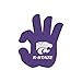 Root Sportswear NCAA College Hand Sign Foam Hands/Foam Fingers for Stadium and Tailgate (Kansas State Wildcats)