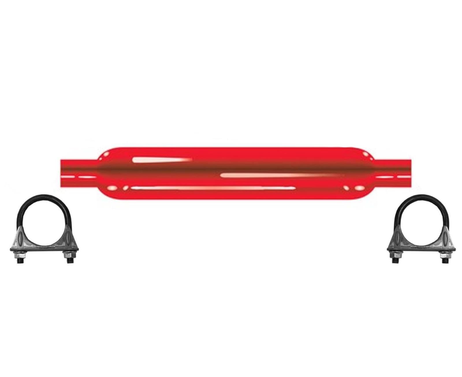 Amazon.com: Cherry Bomb 87516CB Muffler 30 inch OAL, 26 in Body
