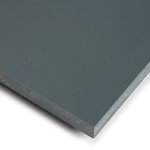 PVC industrial gris - 50 x 100 cm x 5 mm