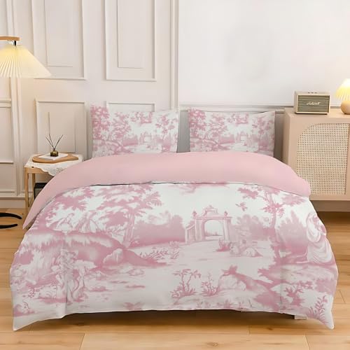 Funda nórdica King reversible, ropa de cama estampada de alta calidad en microfibra cepillada 4