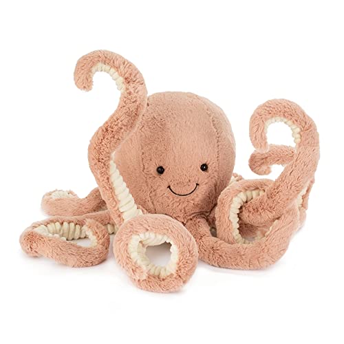 Jellycat Odell Octopus Stuffed Animal, Large 18.5 inches - Ocean and Sea Plush Toy - Classic Children's Gift - Image 2