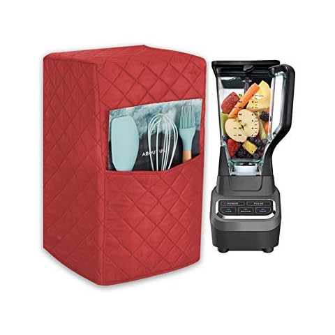 Kitchen Blender Dust Cover,Blender Covers Compatible with Ninja Foodi Blender,Blender Covers For kitchen Appliance Covers,Blender Cover with Accessory Pocket.Juice Cover Gift For Women. Cover