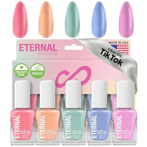 Eternal Pastel Nail Polish Sets for Women (CANDY PASTELS...