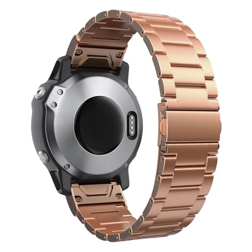 Bracelet acier Garmin Forerunner 945 résistant pour peau sensible