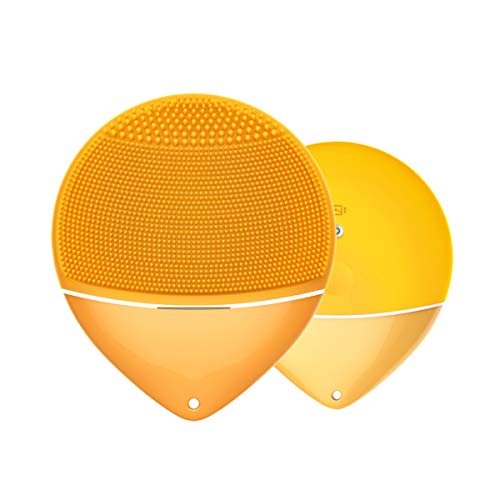 Hermano, spazzola per la pulizia del viso, massaggiatore sonico in silicone, ricaricabile, impermeabile, anti-invecchiamento, strumento per il trucco per uomini e donne