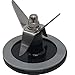 Replacement Blender Blade Assembly for Cuisinart CBT-500, SB5600, CB600, Black + Gasket,Cuisinart blender blade replacement
